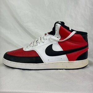 Nike court vision mid university red men’s size 10.5